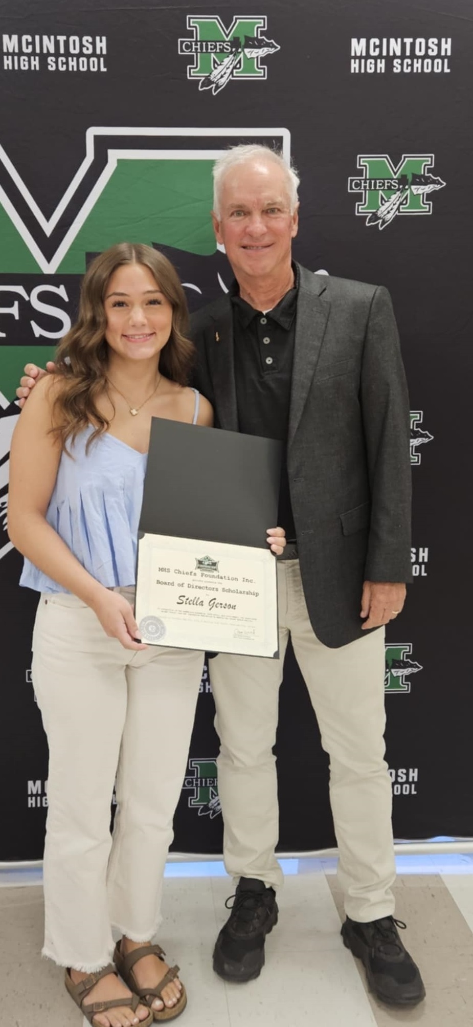 2025 MHS Honors Night Stella Gerson MHSCF Board of Directorsx